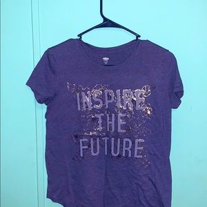 A purple girls shirt